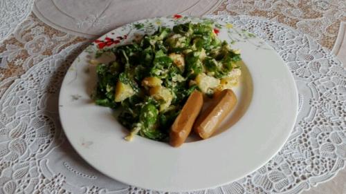 Kartoffelsalat mit Würstchen "Wiener Art" - vegetarisch lecker!